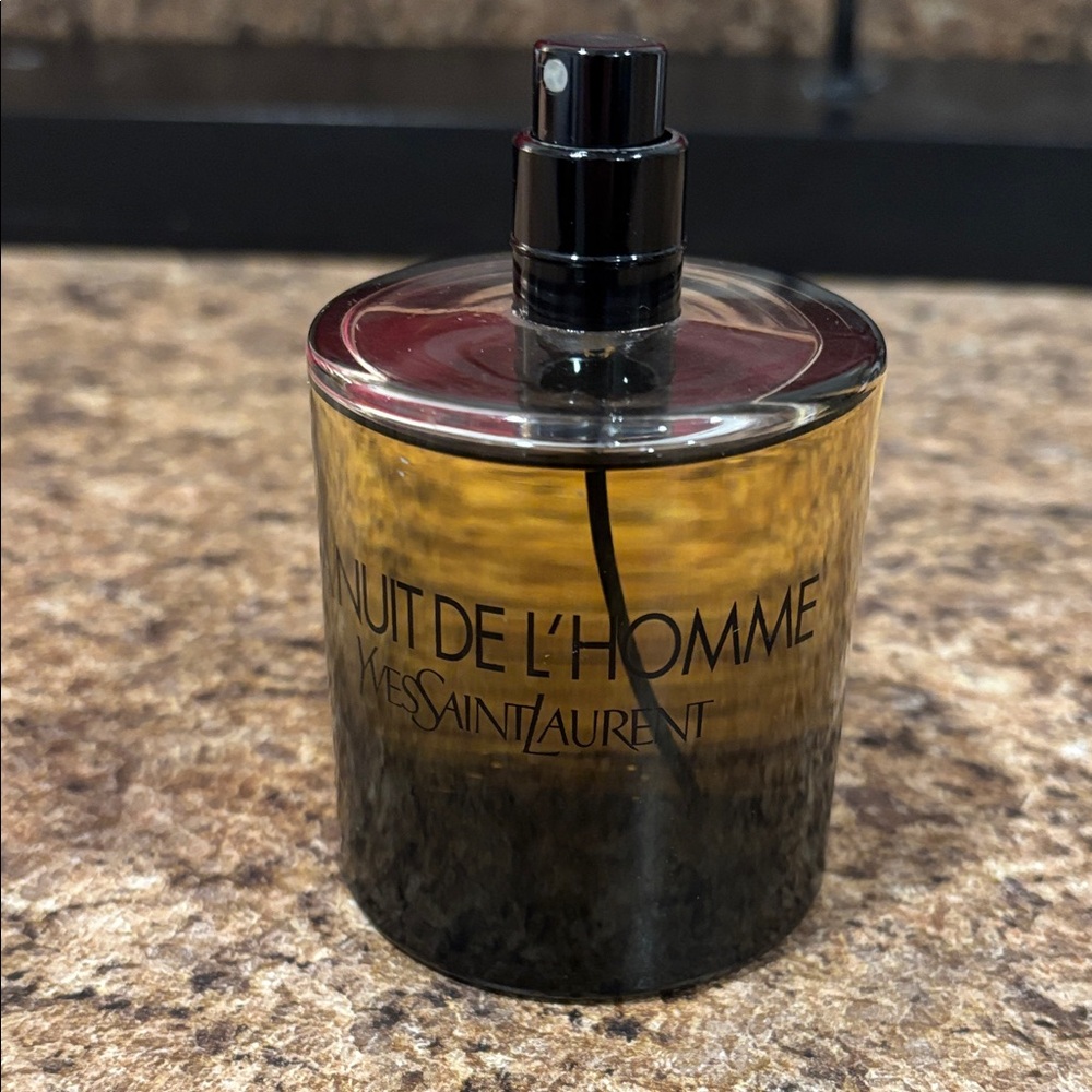 Yves Saint Laurent La Nuit De L'Homme - Black and Gold Bottle